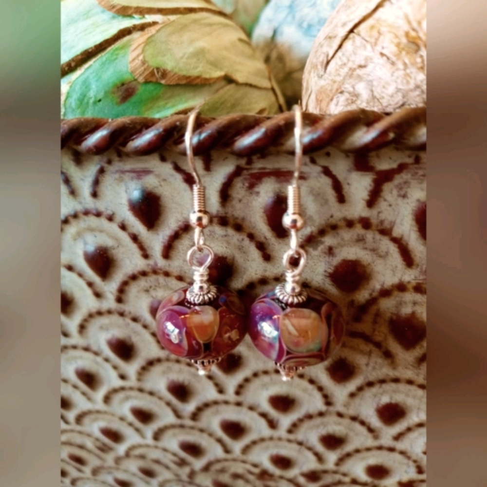 Artisan Glass Earrings